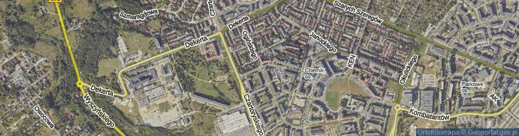 Zdjęcie satelitarne Bogusławskiego Wojciecha ul.